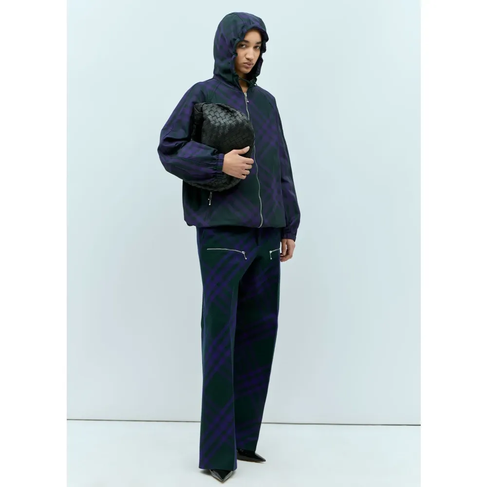 Nylon-Twill Windbreaker Jacket - Burberry - Modalova