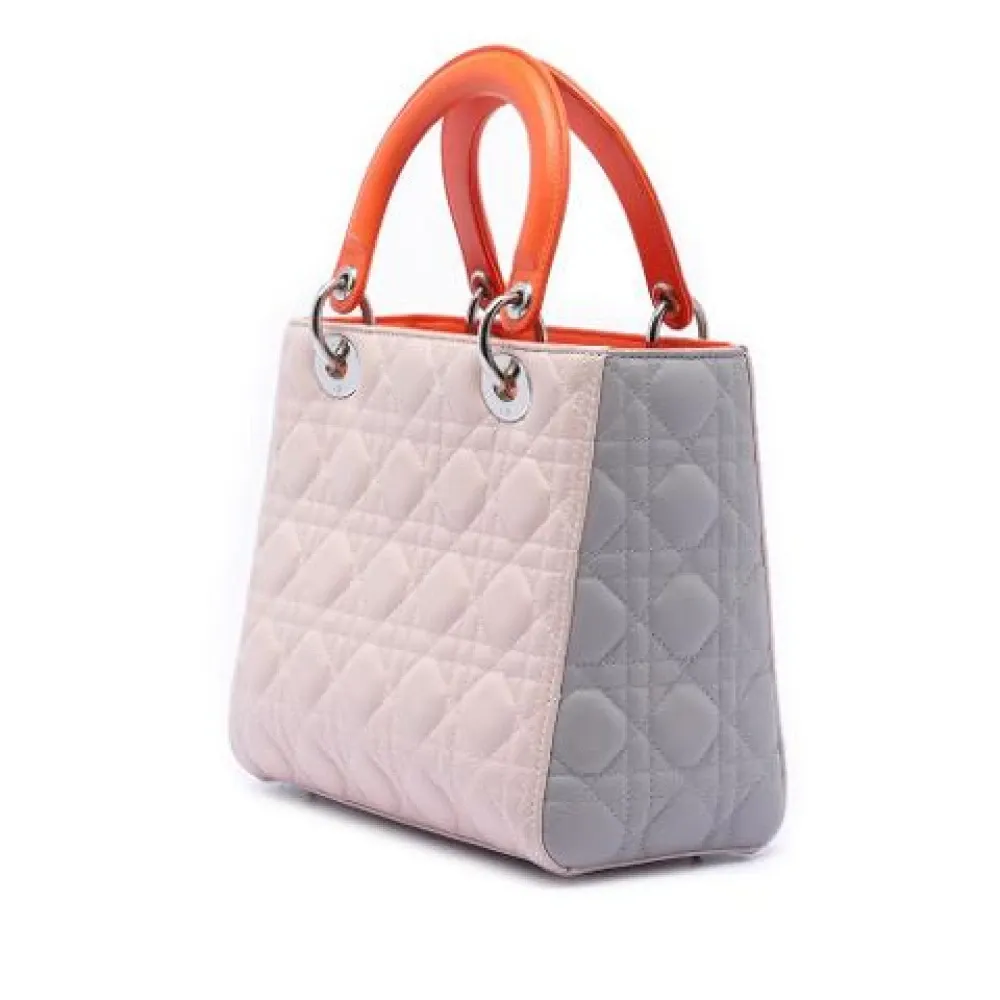 Pre-owned Leather Handbag - Dior Vintage - Modalova