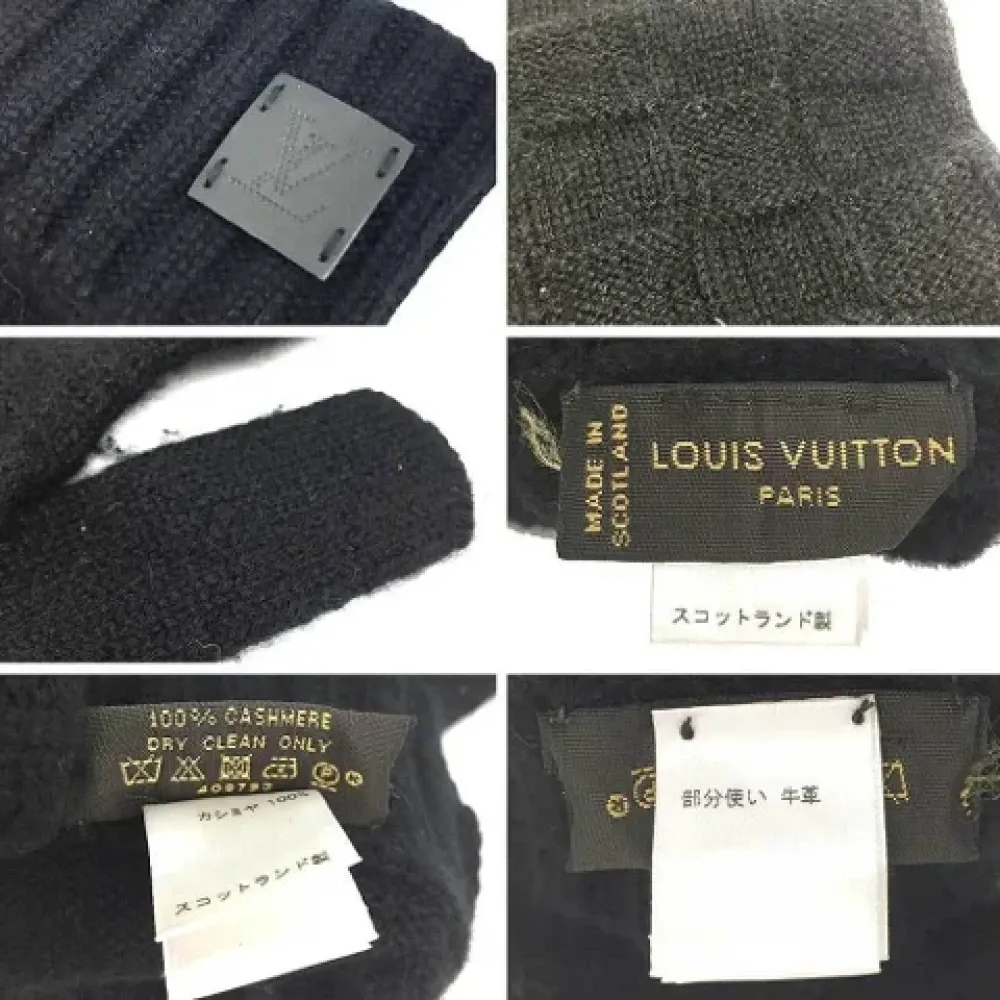 Pre-owned Cashmere Gloves - Louis Vuitton Vintage - Modalova