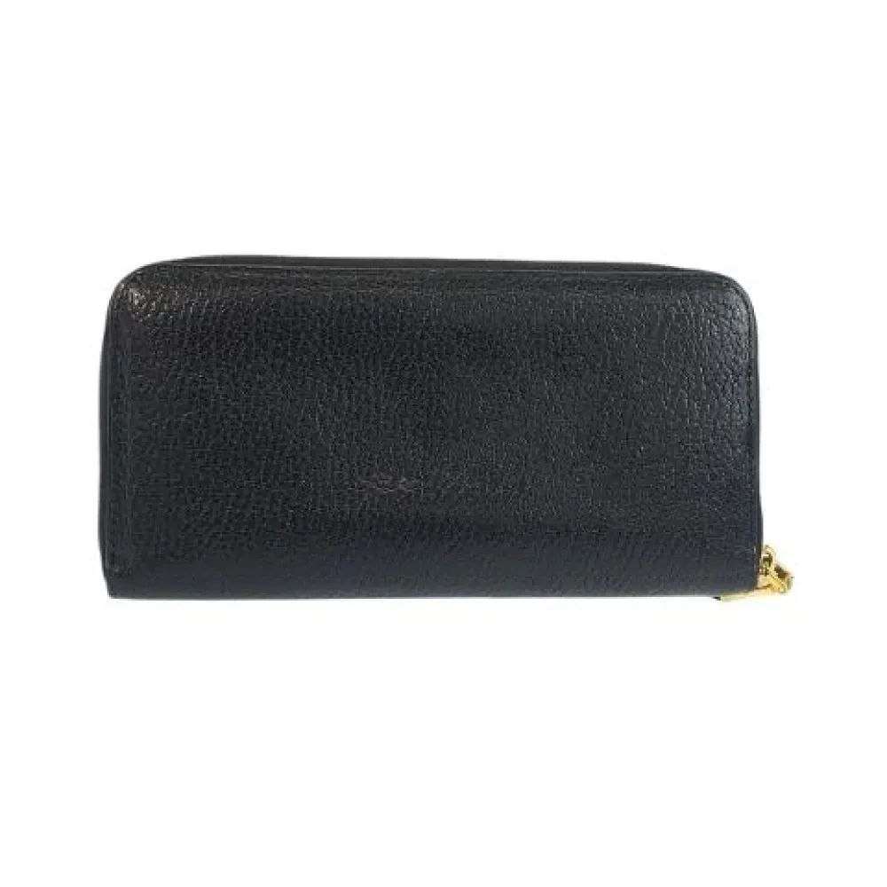 Pre-owned Leather Wallet - Miu Miu Pre-owned - Modalova