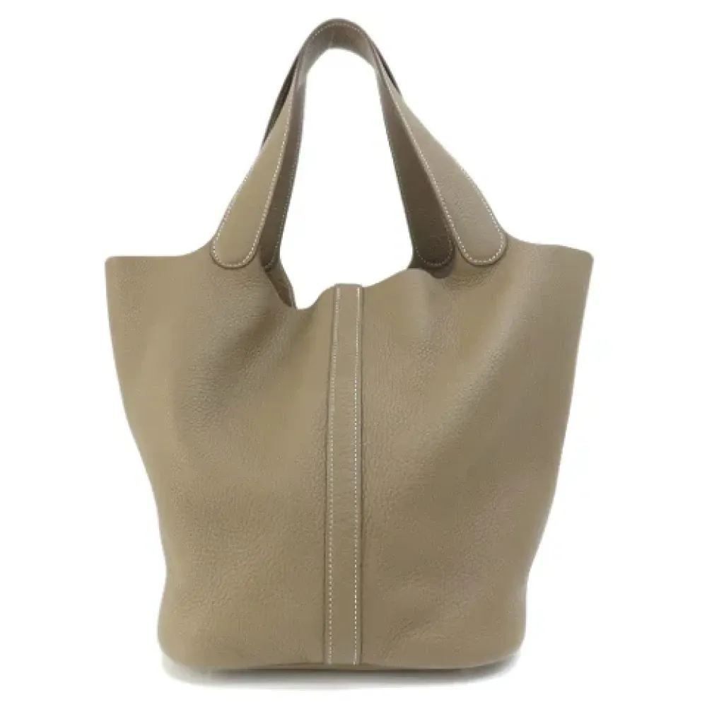 Pre-owned Cuoio handbags - Hermès Vintage - Modalova