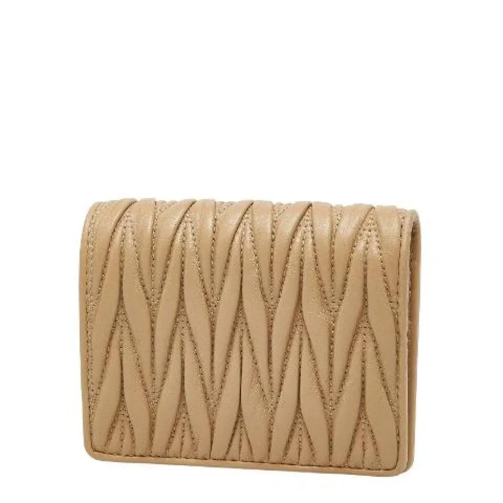 Pre-owned Leather Wallet - Miu Miu Pre-owned - Modalova