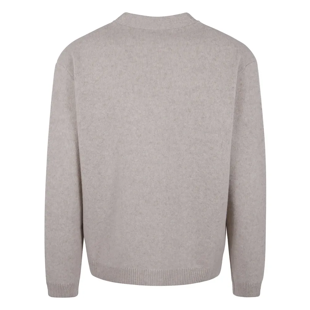 FOX Head Milano Lambswool Cardigan - Maison Kitsuné - Modalova