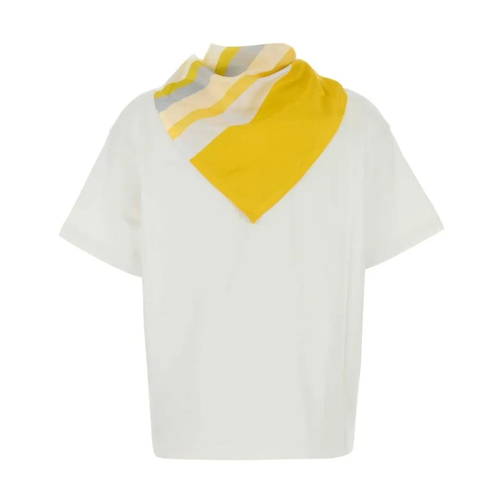 Pima Cotton Scarf T-Shirt - Bottega Veneta - Modalova