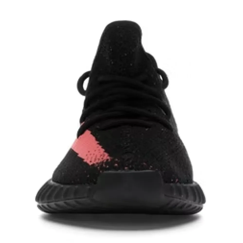 Yeezy Boost 350 V2 Core Black Red Sneakers - Adidas - Modalova