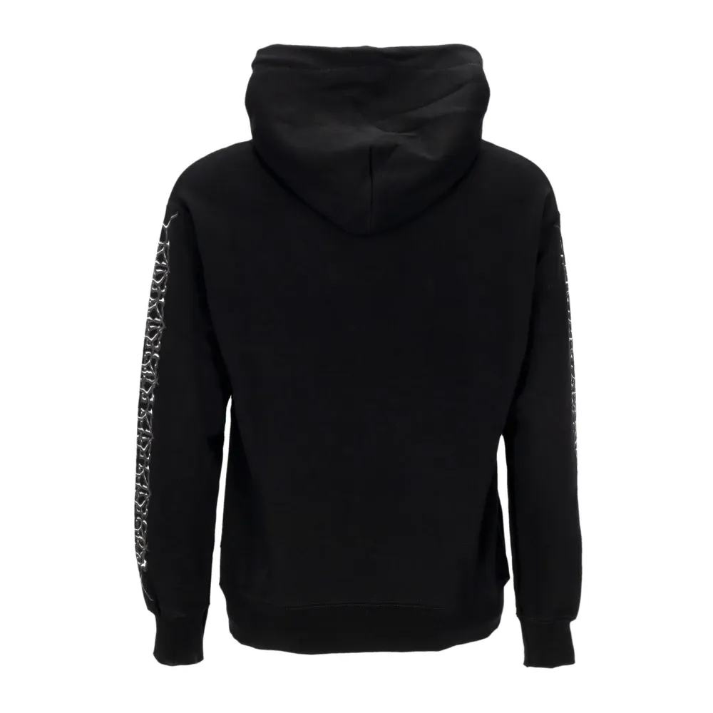 Black Lightweight Hoodie with Snake Logo - Propaganda - Modalova