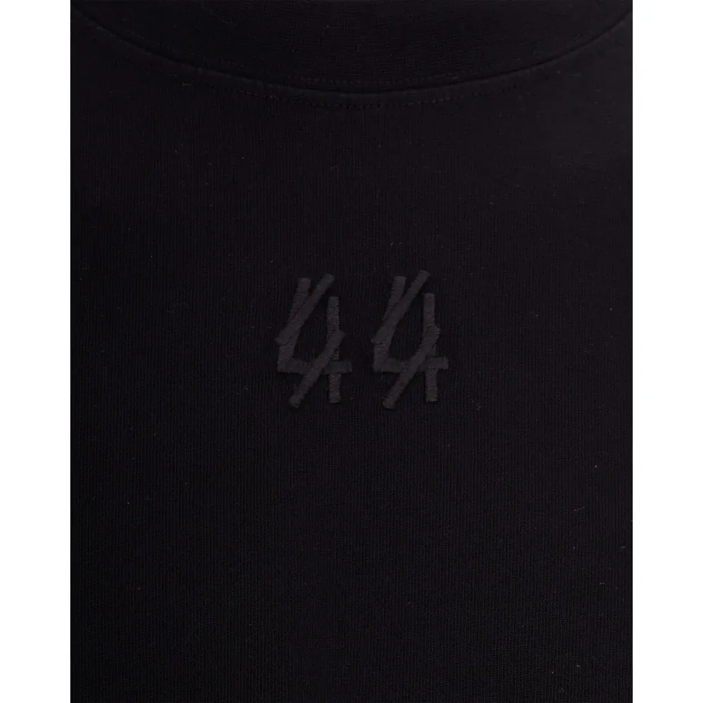 Patched Solid Risk T-Shirt - 44 Label Group - Modalova