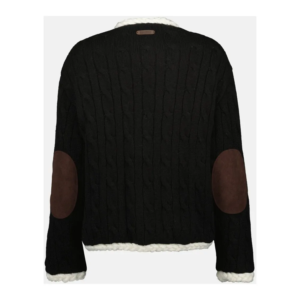 Black Wool Vest, Fall-Winter 2025 Collection - Moschino - Modalova