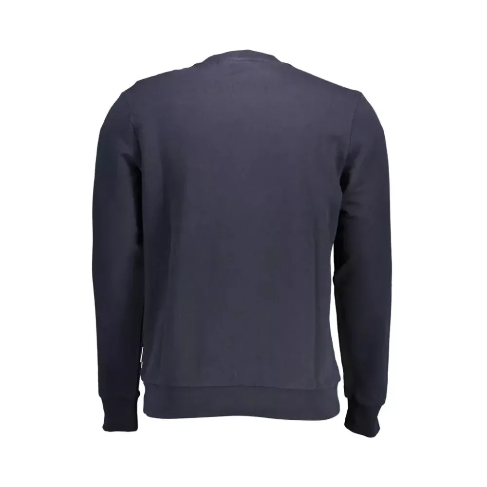 Blue Cotton Sweatshirt for Men - Napapijri - Modalova