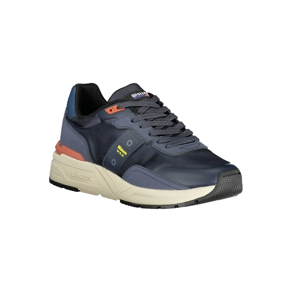 Polyester Sneaker - Blauer - Modalova