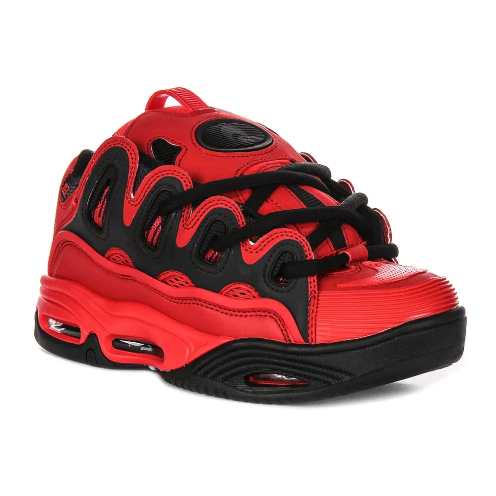 Red Black Men's Trainers 2001 Style - Osiris - Modalova