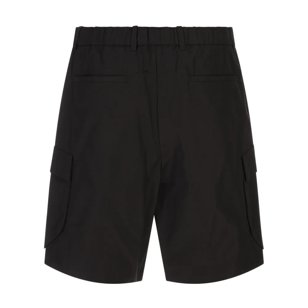Black Cargo Trousers with Pockets - Moncler - Modalova
