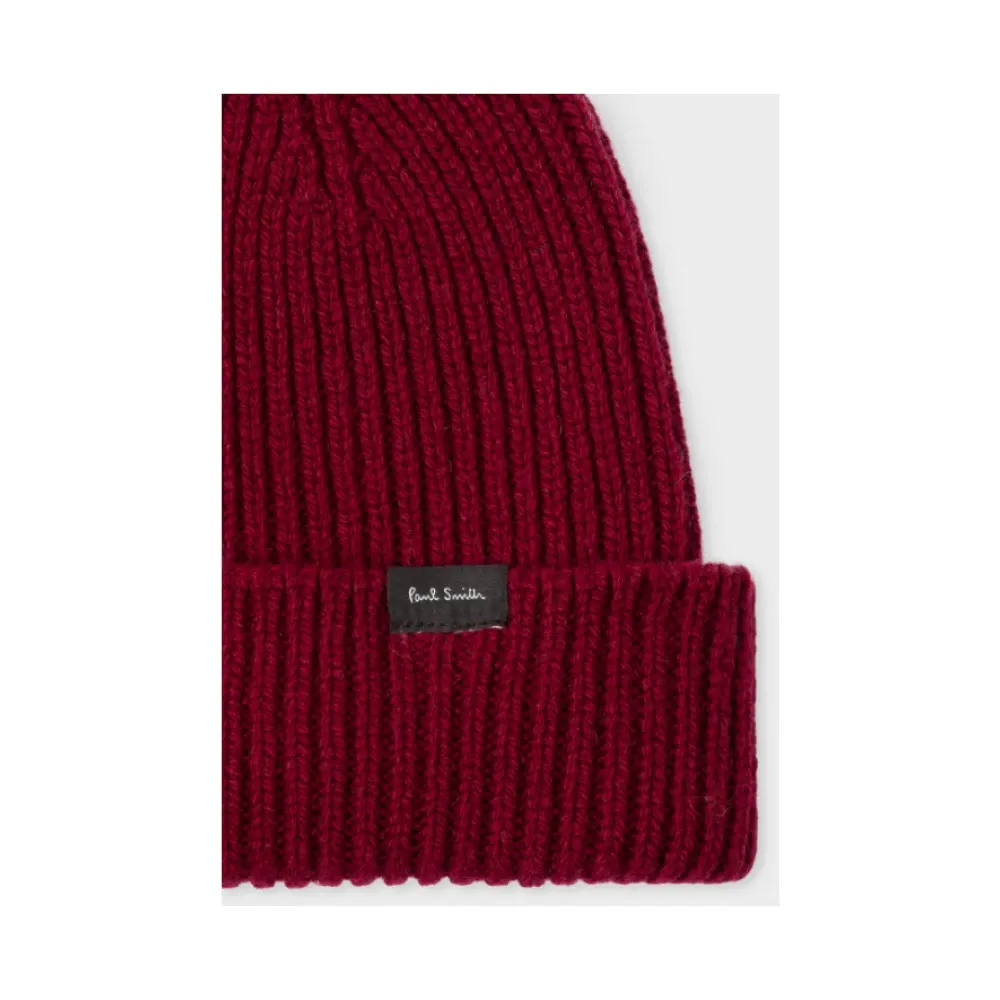 Luxury Cashmere-Blend Beanie Hat - Paul Smith - Modalova