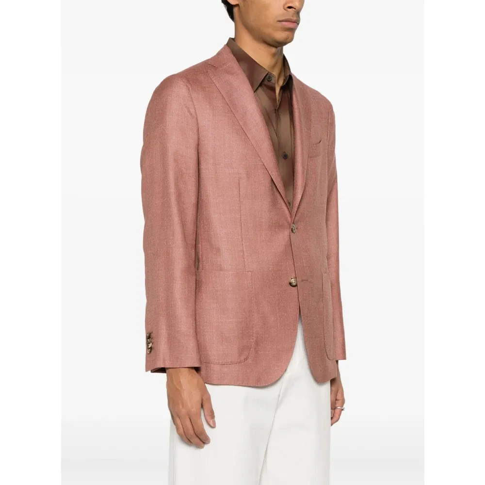 Luxury Wool Silk Linen Jacket - Boglioli - Modalova