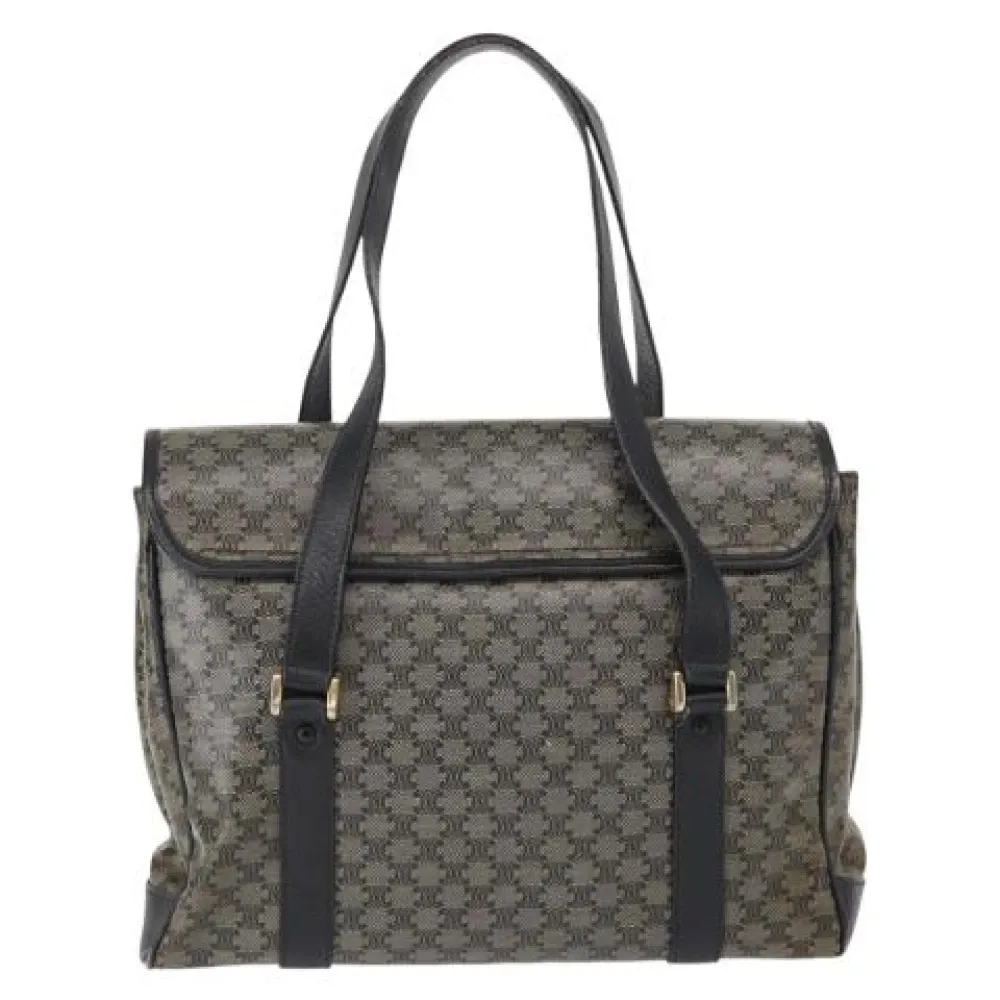 Pre-owned Vintage Canvas Shoulder Bag - Celine Vintage - Modalova