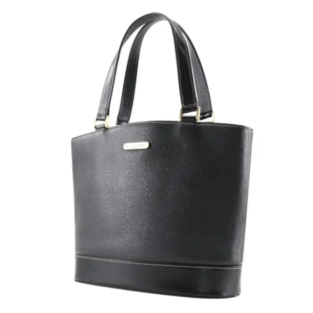 Pre-owned Leather handbags - Burberry Vintage - Modalova