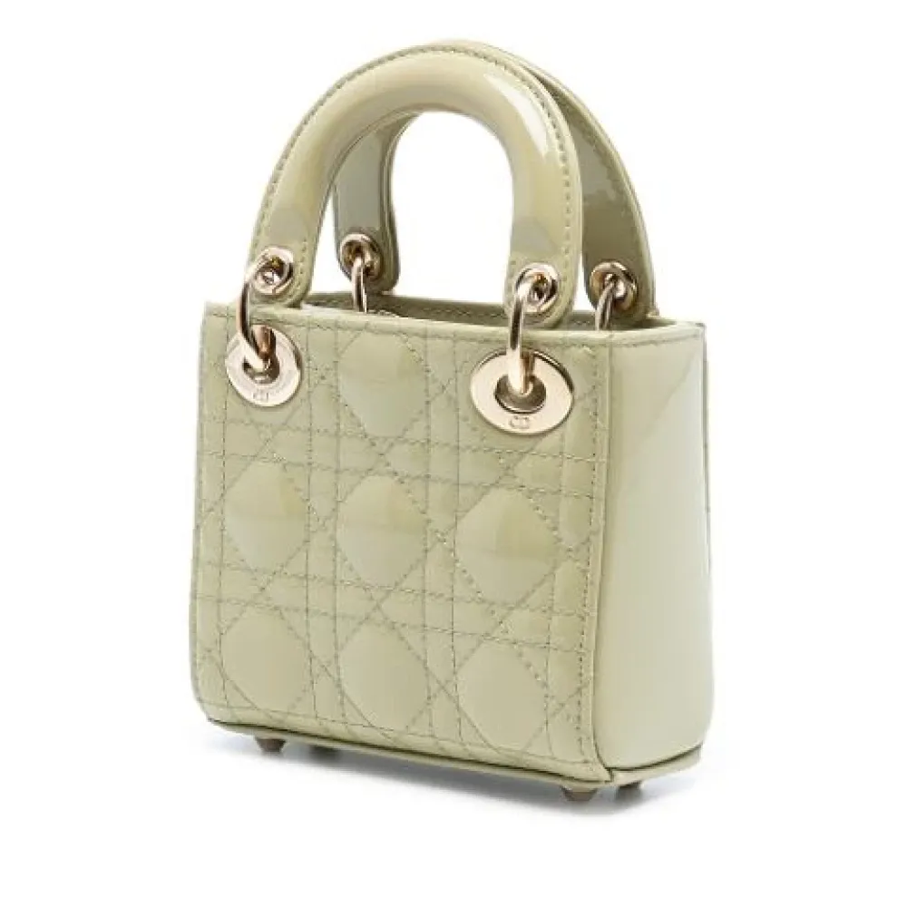Pre-owned Leather Crossbody Mini Bag - Dior Vintage - Modalova