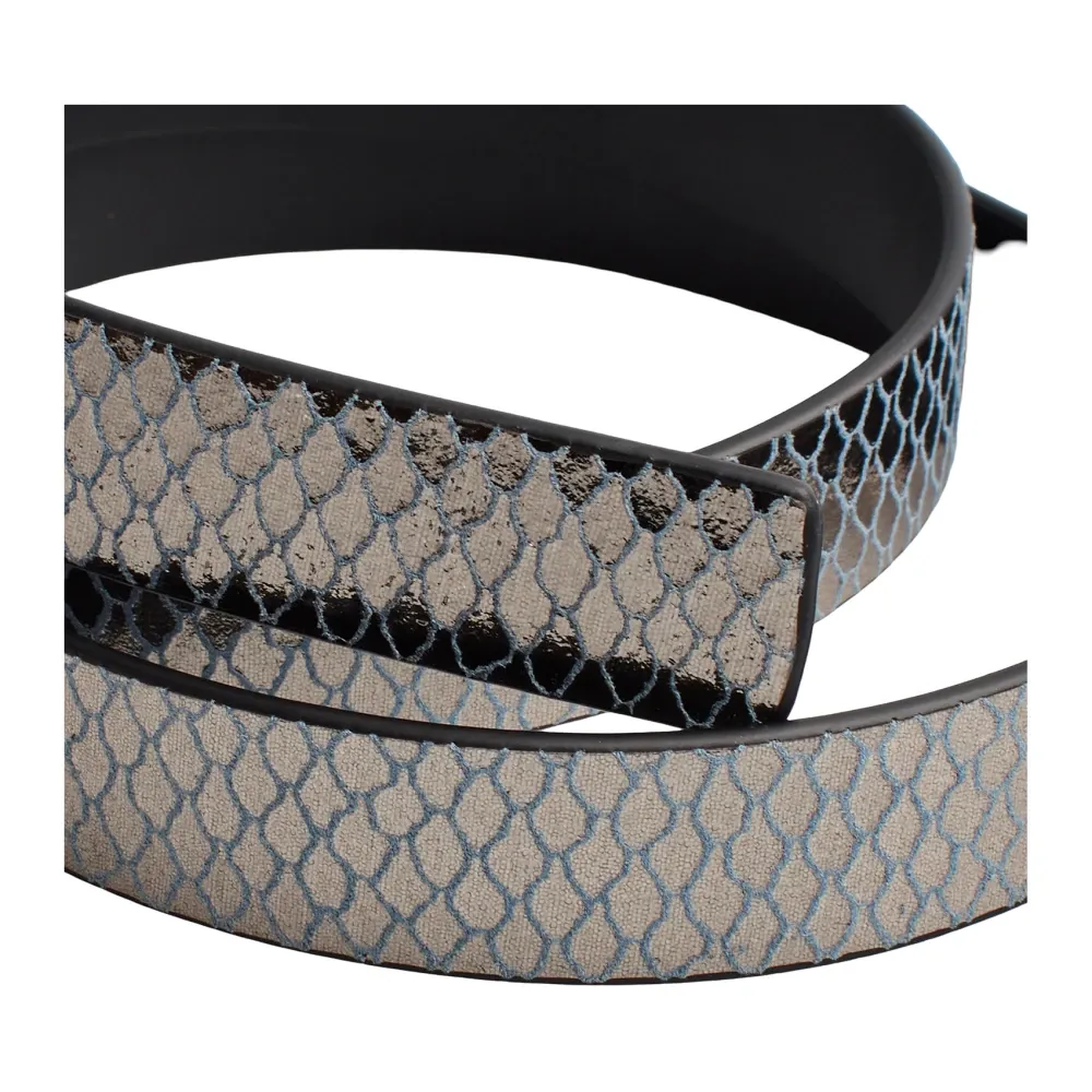 Reversible Snake Skin Belt - Michael Kors - Modalova