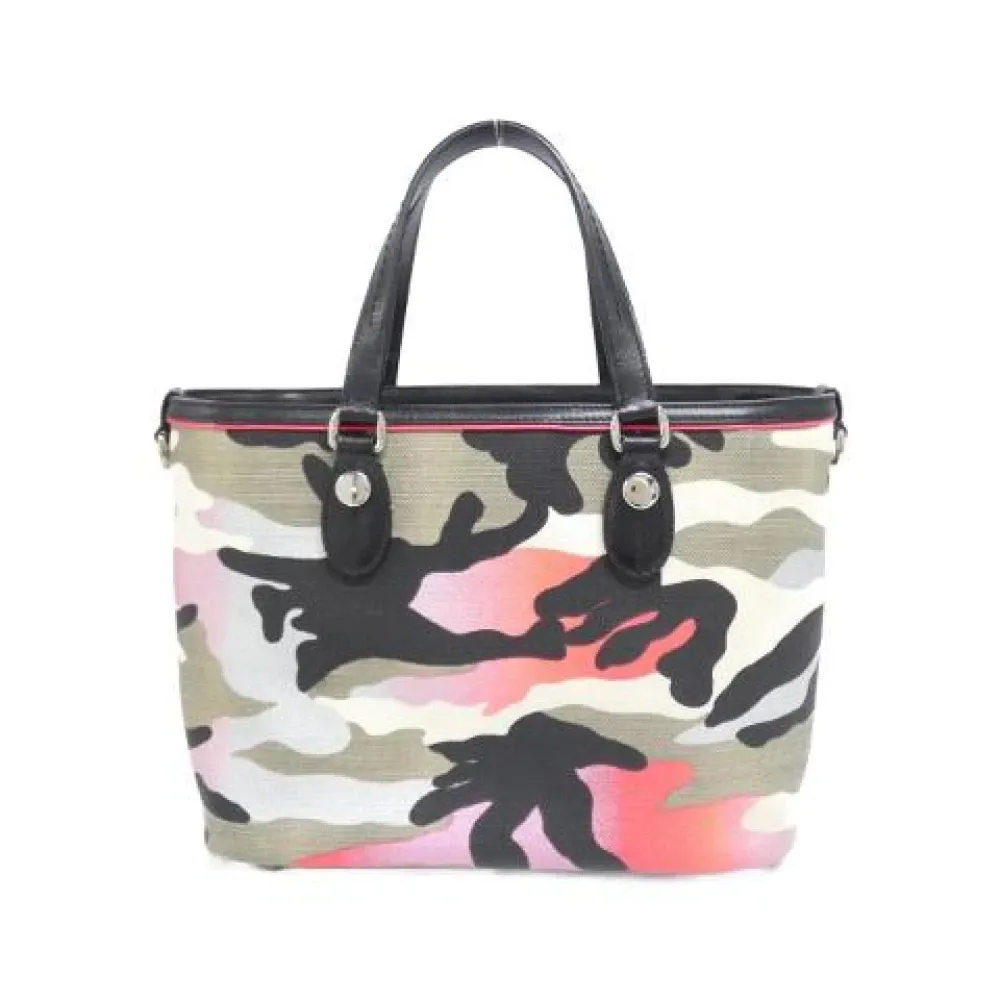 Pre-owned Vintage Canvas Handbag - Dior Vintage - Modalova