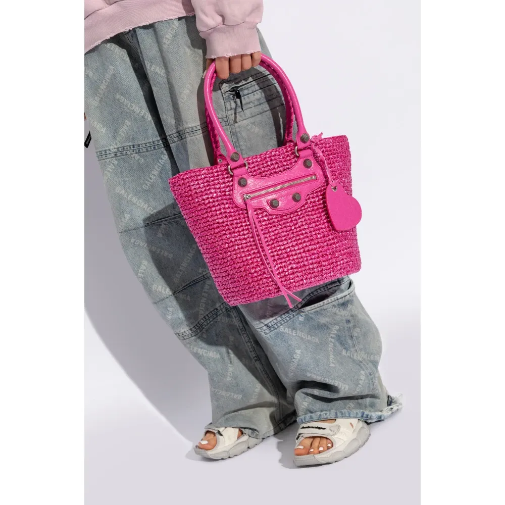 Le Cagole Medium Panier Bag - Balenciaga - Modalova