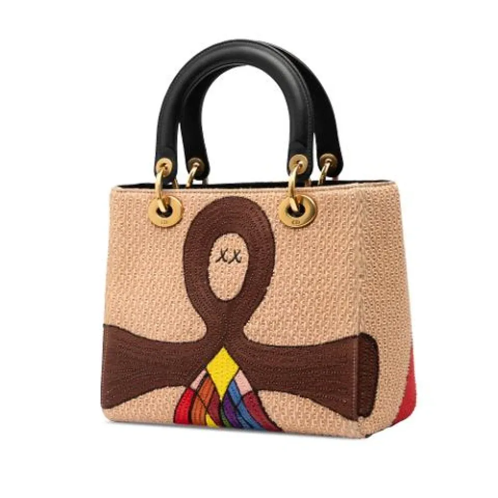 Pre-owned Leather Handbag - Dior Vintage - Modalova