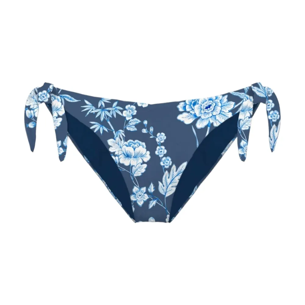 Floral Bird Print Bikini Bottoms - MC2 Saint Barth - Modalova
