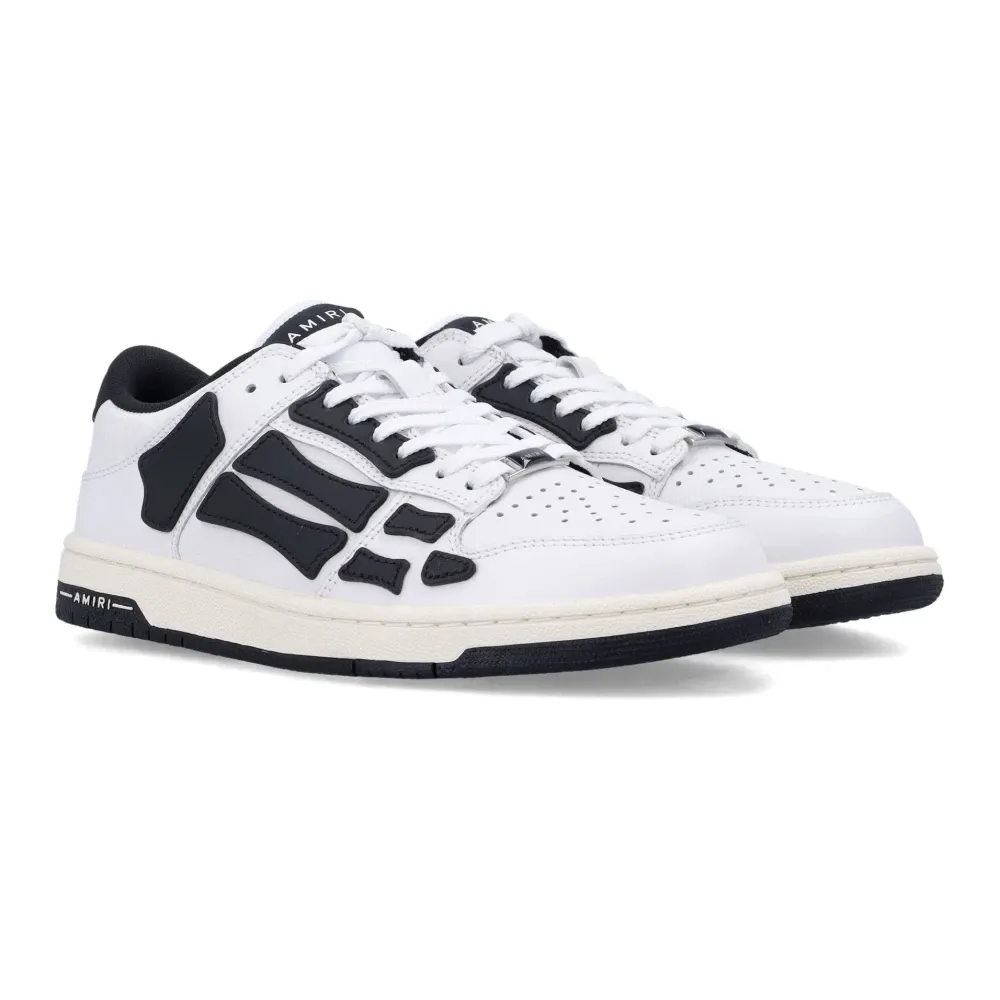 White Black Sneakers Skel-top Low - Amiri - Modalova