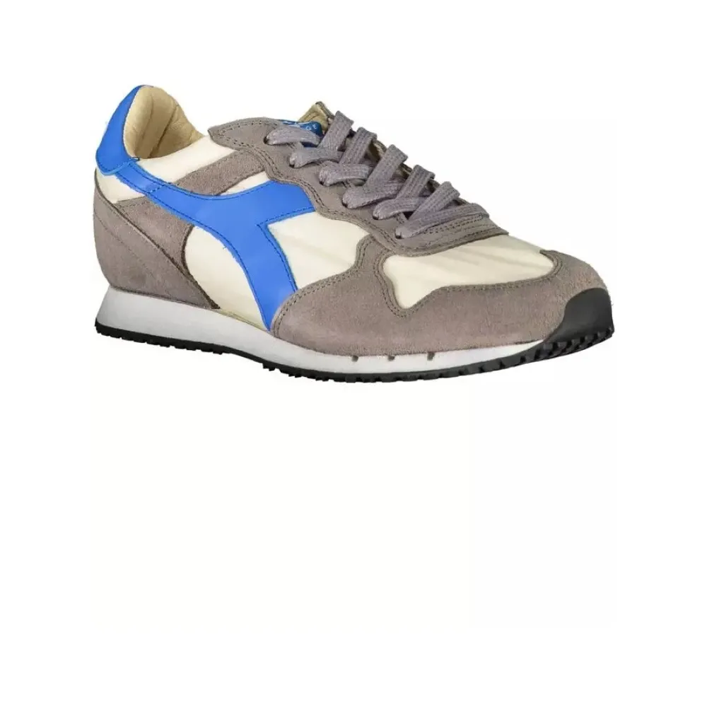 Gray Leather Blend Stylish Sneakers - Diadora - Modalova