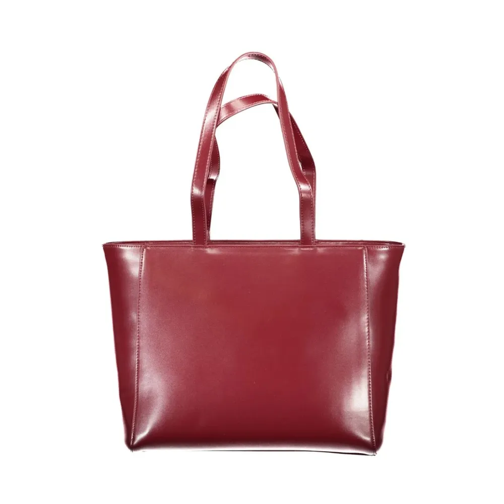 Red Polyethylene Women's Handbag - Valentino by Mario Valentino - Modalova