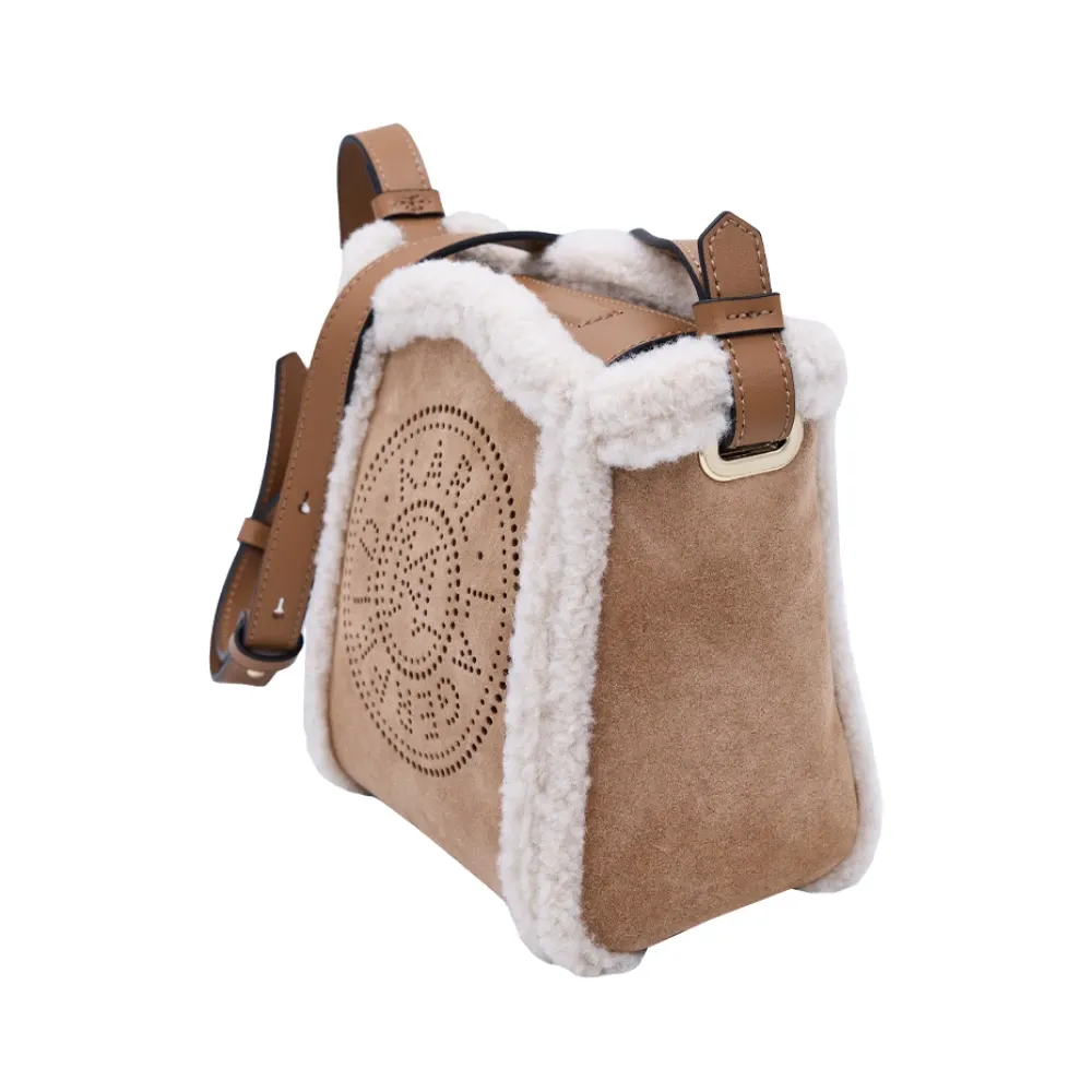 K/Circle Small Shearling Shoulderbag - Karl Lagerfeld - Modalova