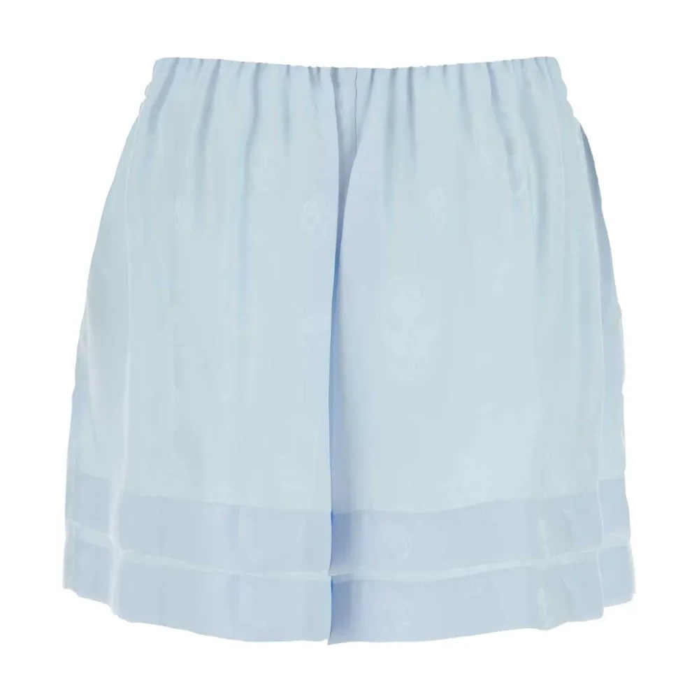 Skull Jacquard Pyjama Shorts - Alexander McQueen - Modalova