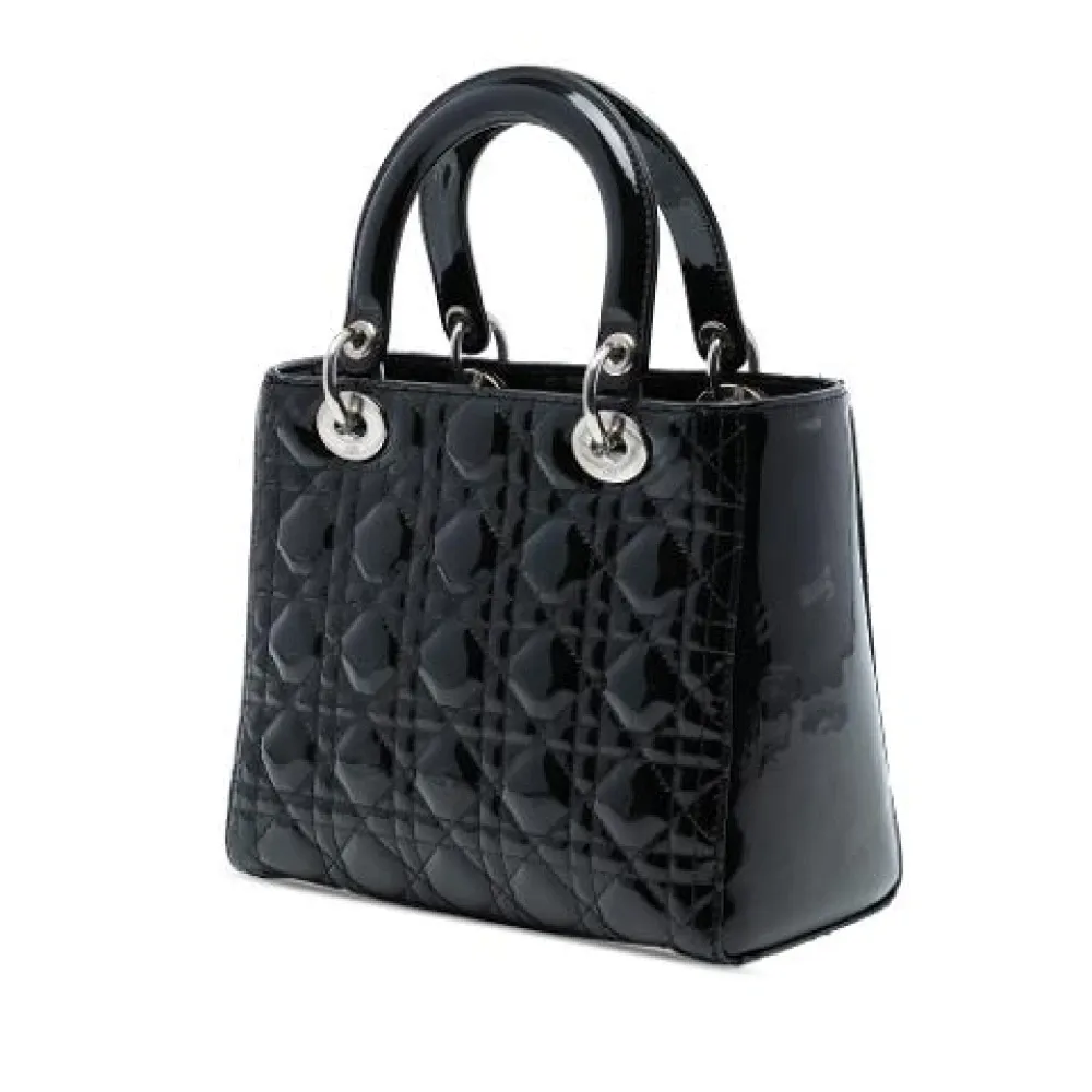Pre-owned Leather Handbag - Dior Vintage - Modalova