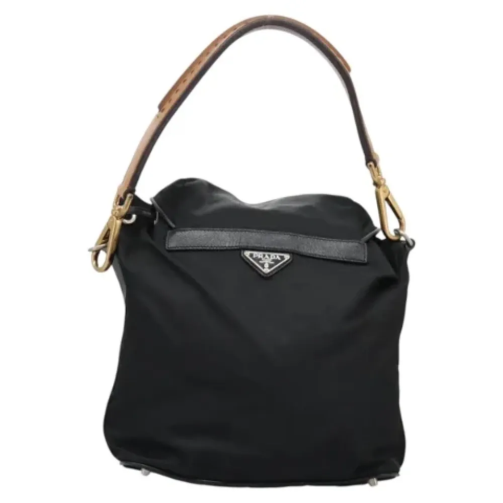 Borsa a secchiello in nylon Pre-owned - Prada Vintage - Modalova