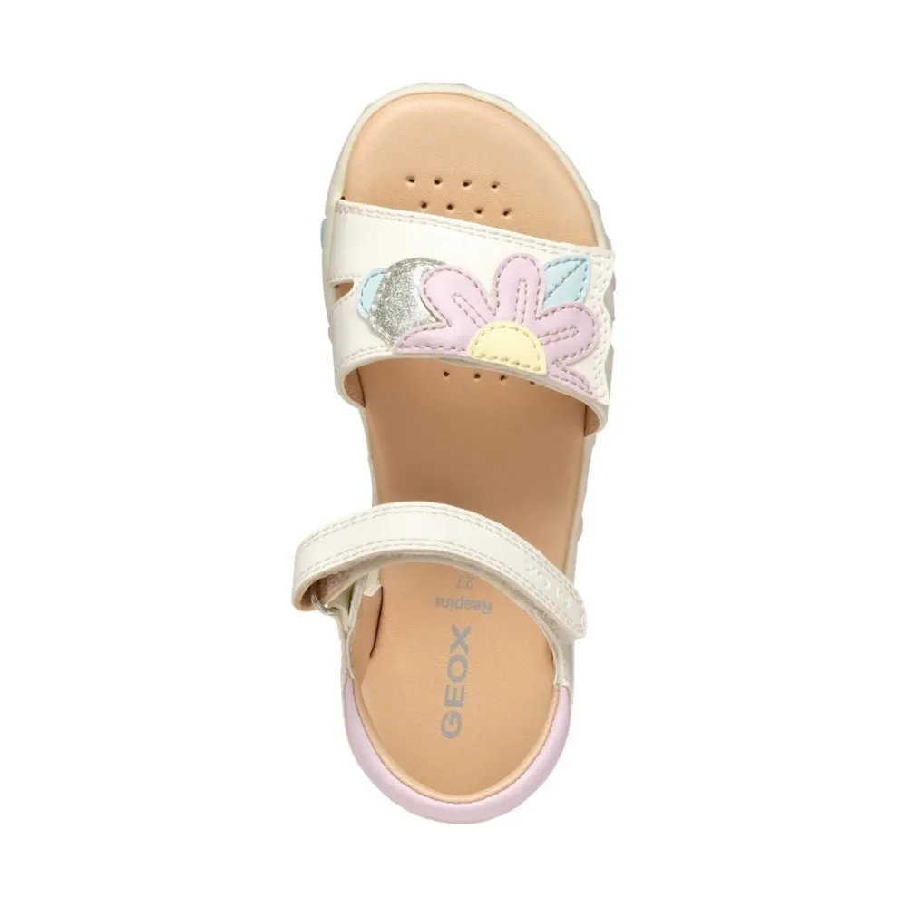 White Girls Sandals for Kids - Geox - Modalova