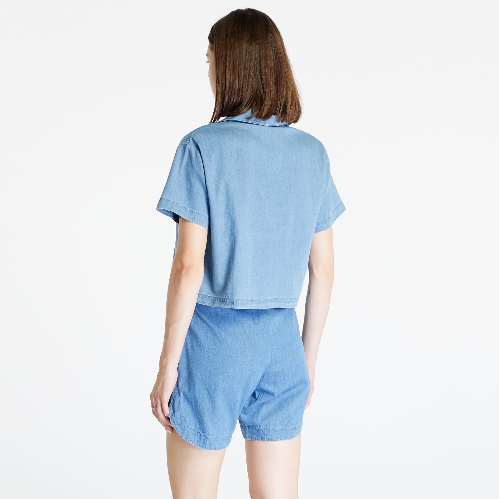 Camicia Ladies Light Denim Resort Shirt S - Urban Classics - Modalova