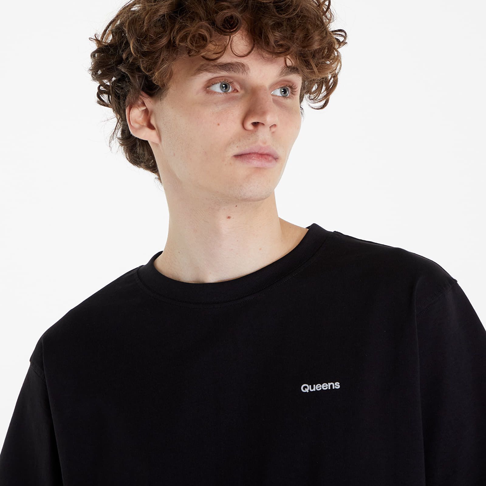 Maglietta Men's Essential T-Shirt With Contrast Print S - Queens - Modalova