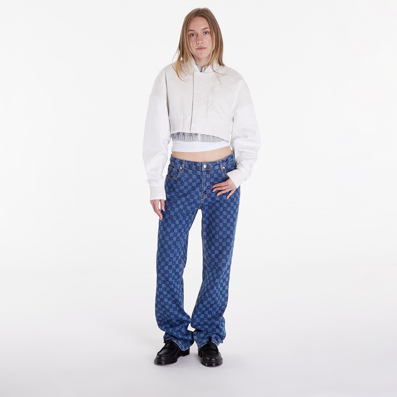 Giacca Sportswear Destroyer Women's Cropped Canvas Jacket / / L - Nike - Modalova