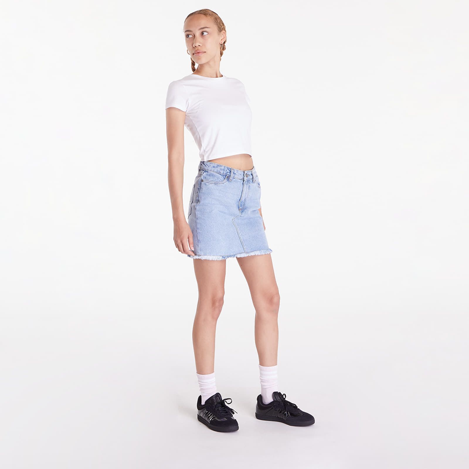 Gonna Ladies Heavy Mini Denim Skirt 29 - Urban Classics - Modalova