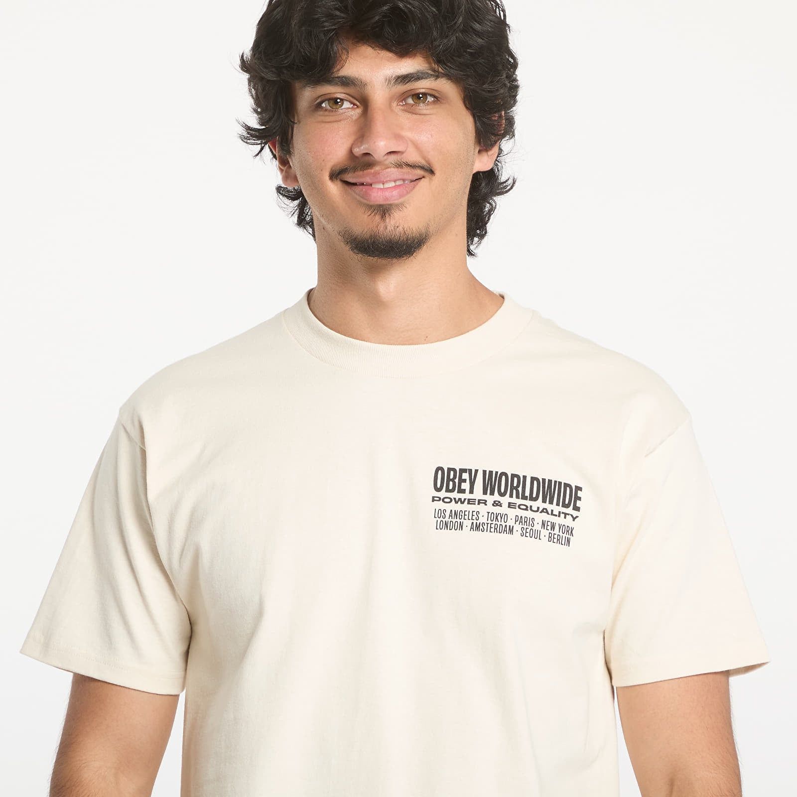 Maglietta OBEY Worldwide Power & Equalit S - OBEY Clothing - Modalova