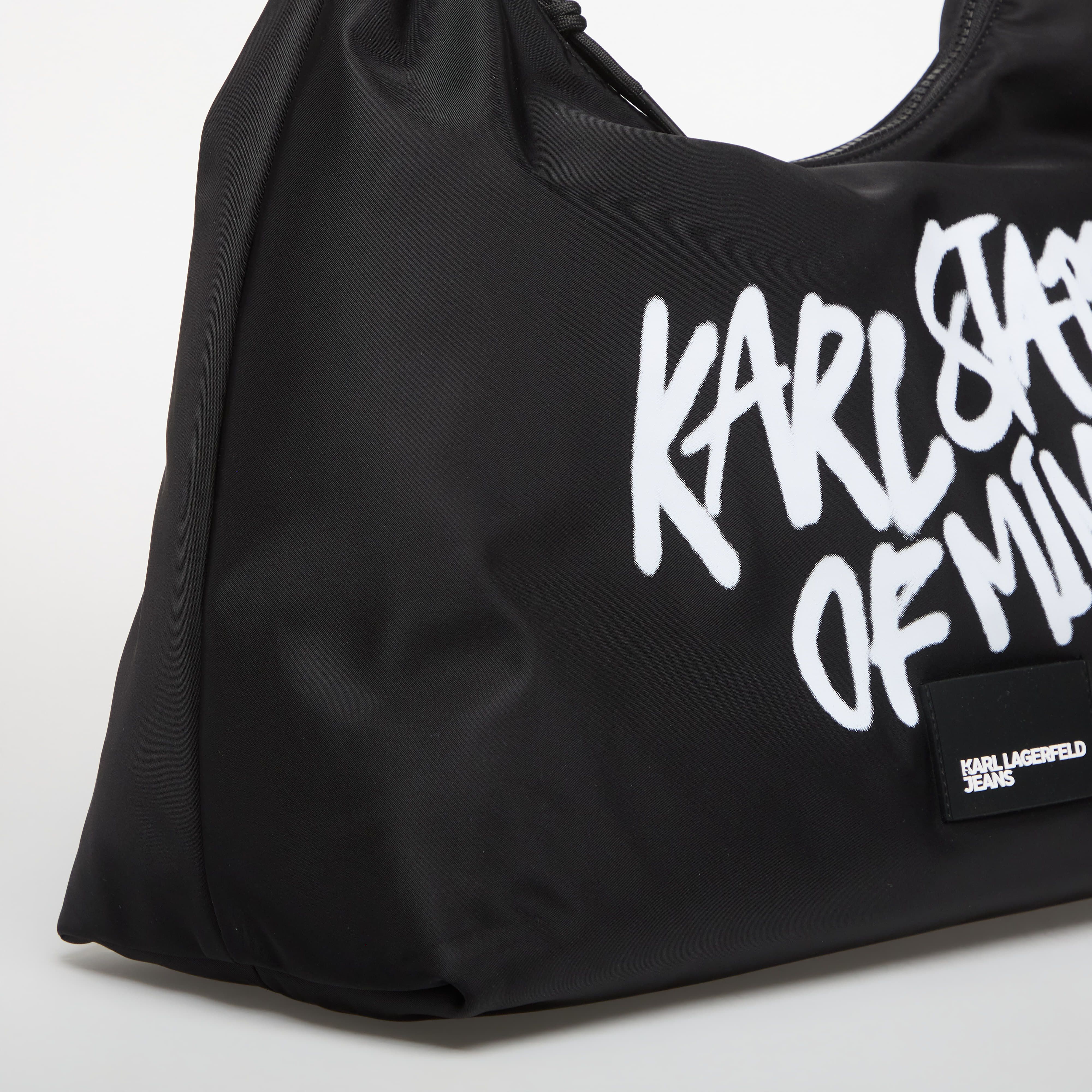 Slouchy Tote Quote Print Universal - Karl Lagerfeld Jeans - Modalova