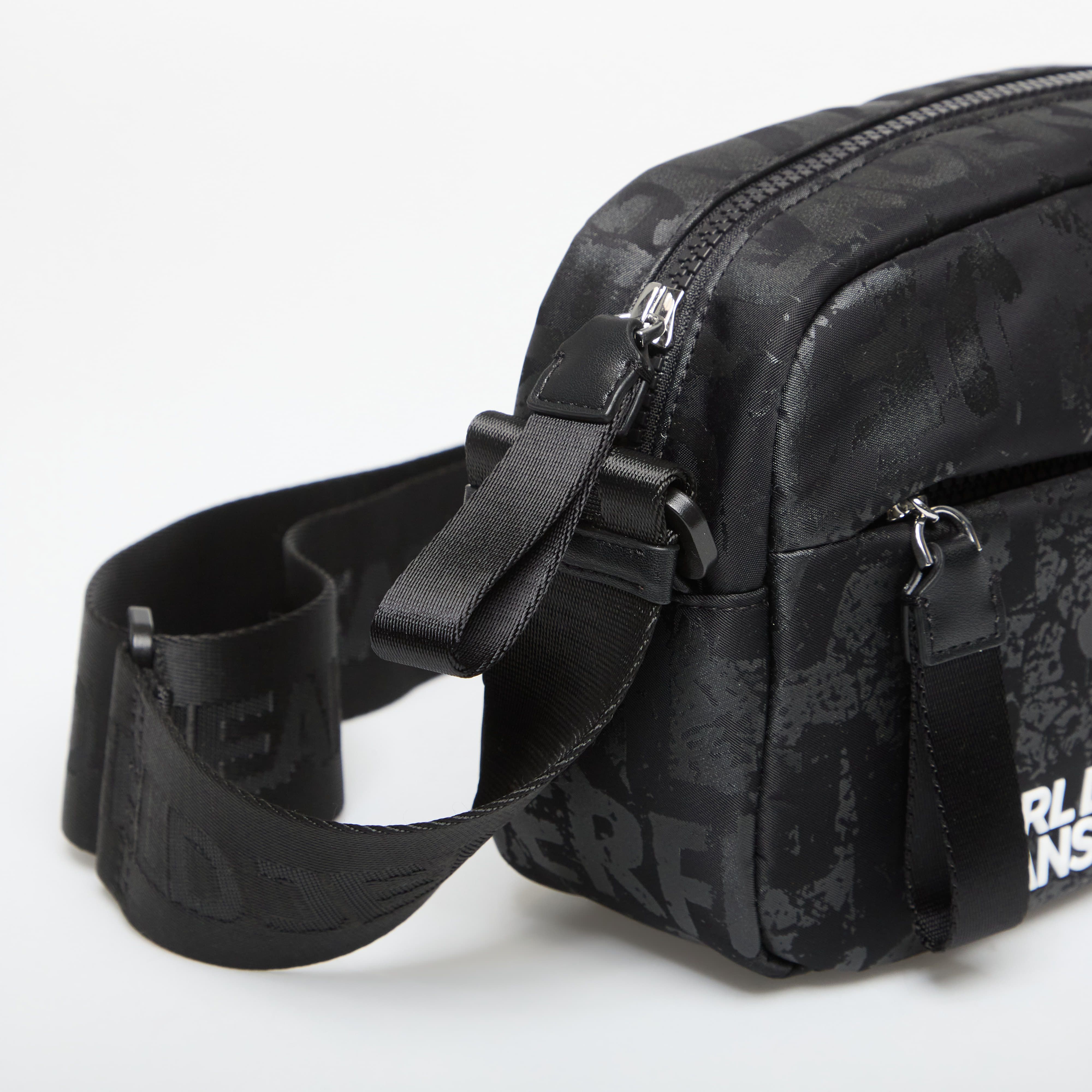 Nylon Camera Bag Aop - Universal - Karl Lagerfeld Jeans - Modalova