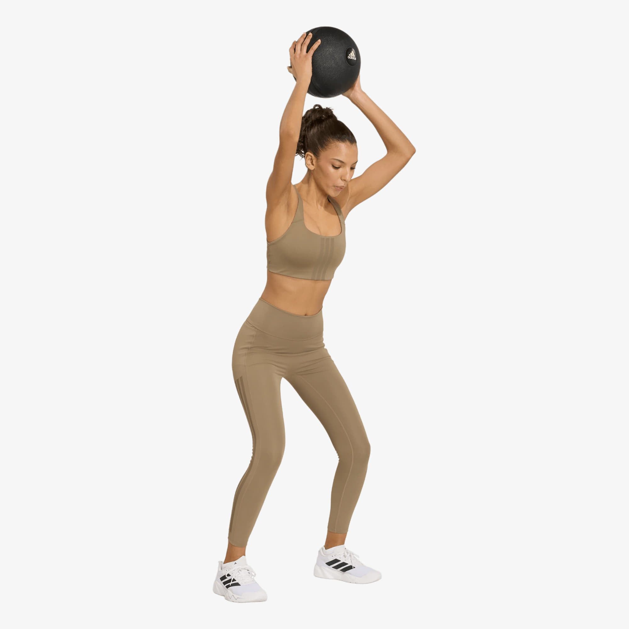 Leggings adidas Optimé Workout 3-stripes 7/8 Leggings S - adidas Performance - Modalova