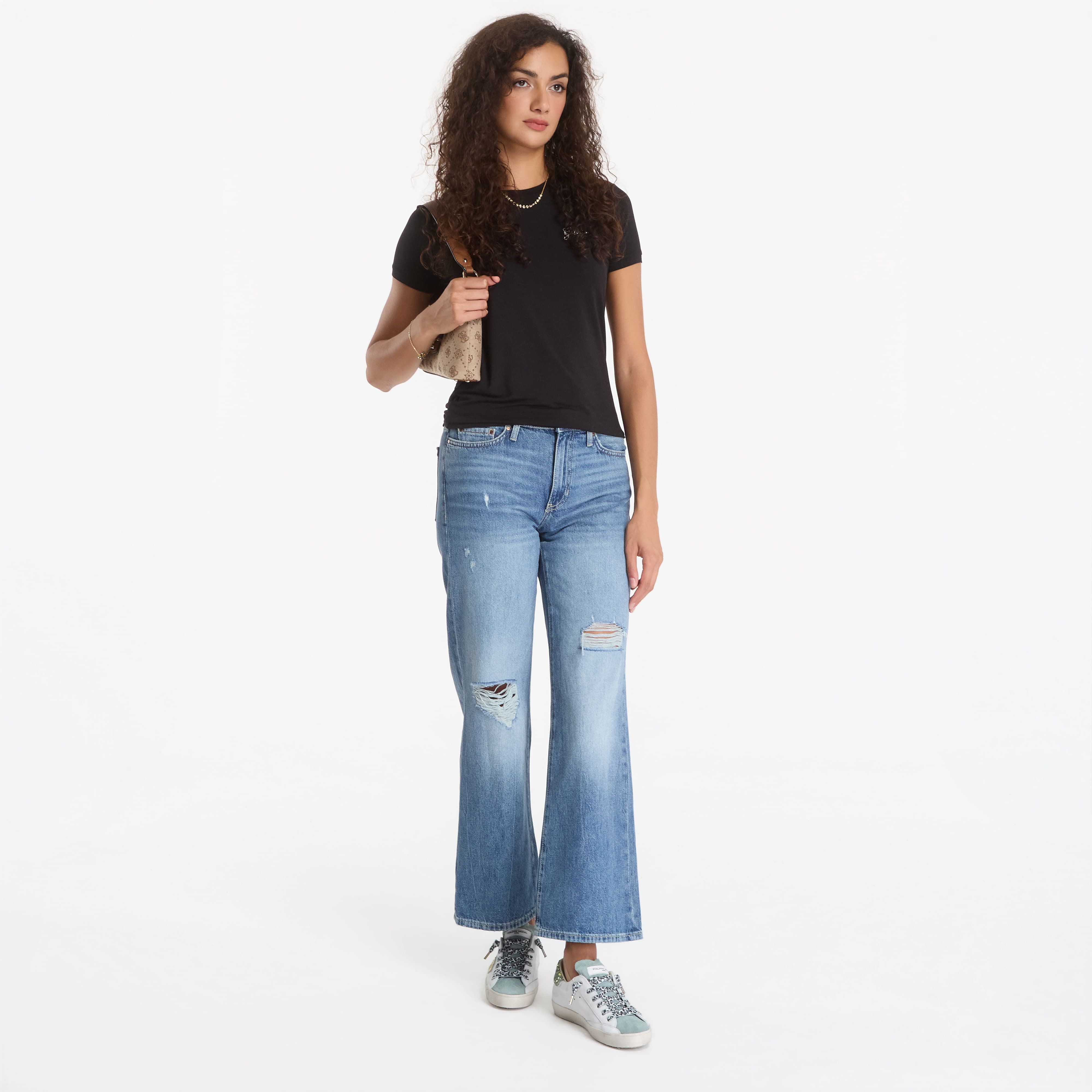 Jeans Mid Rise Slouchy Fit W27/L32 - GUESS - Modalova
