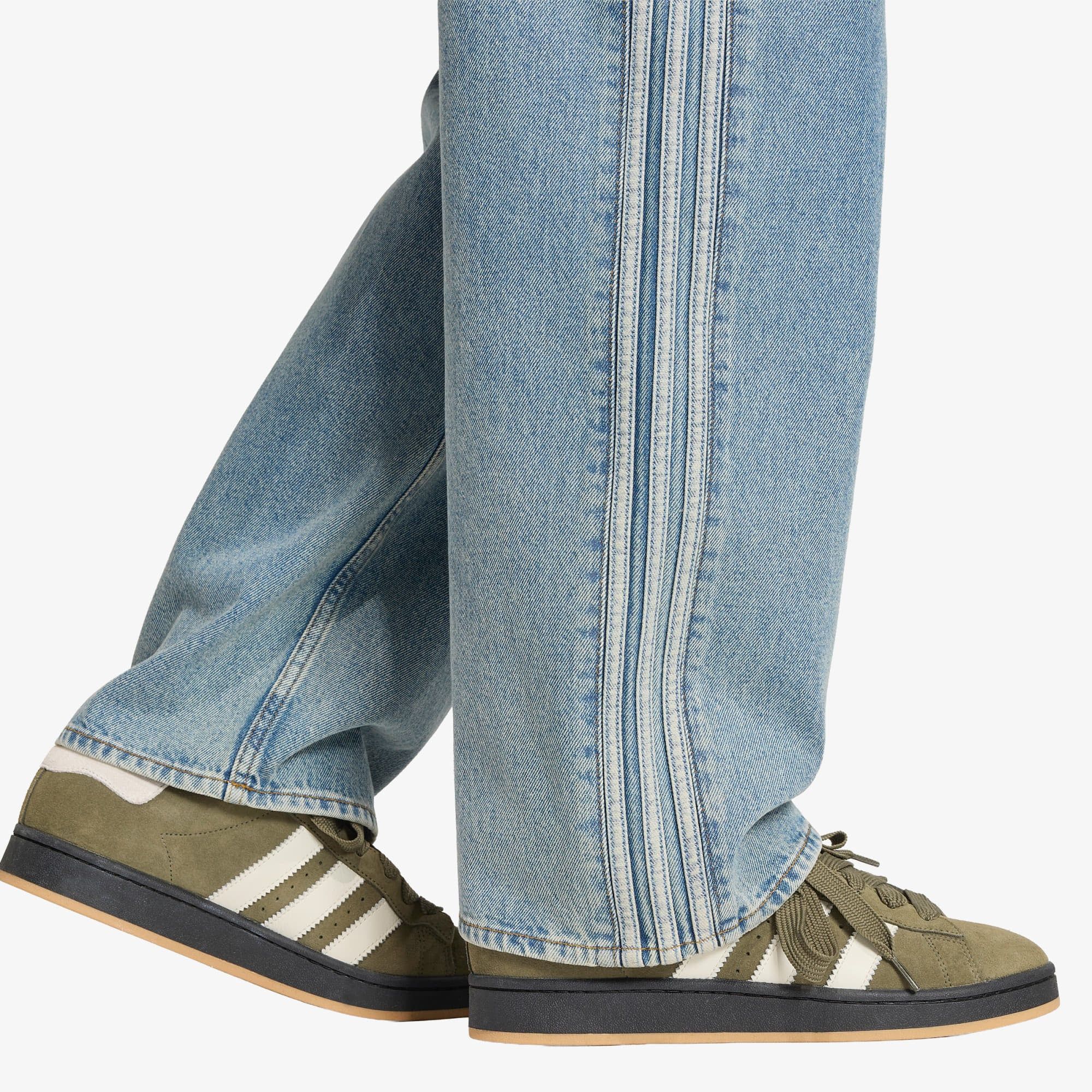 Jeans adidas Firebird Adicolor Denim Jeans MID-RISE Straight Leg 38 - adidas Originals - Modalova