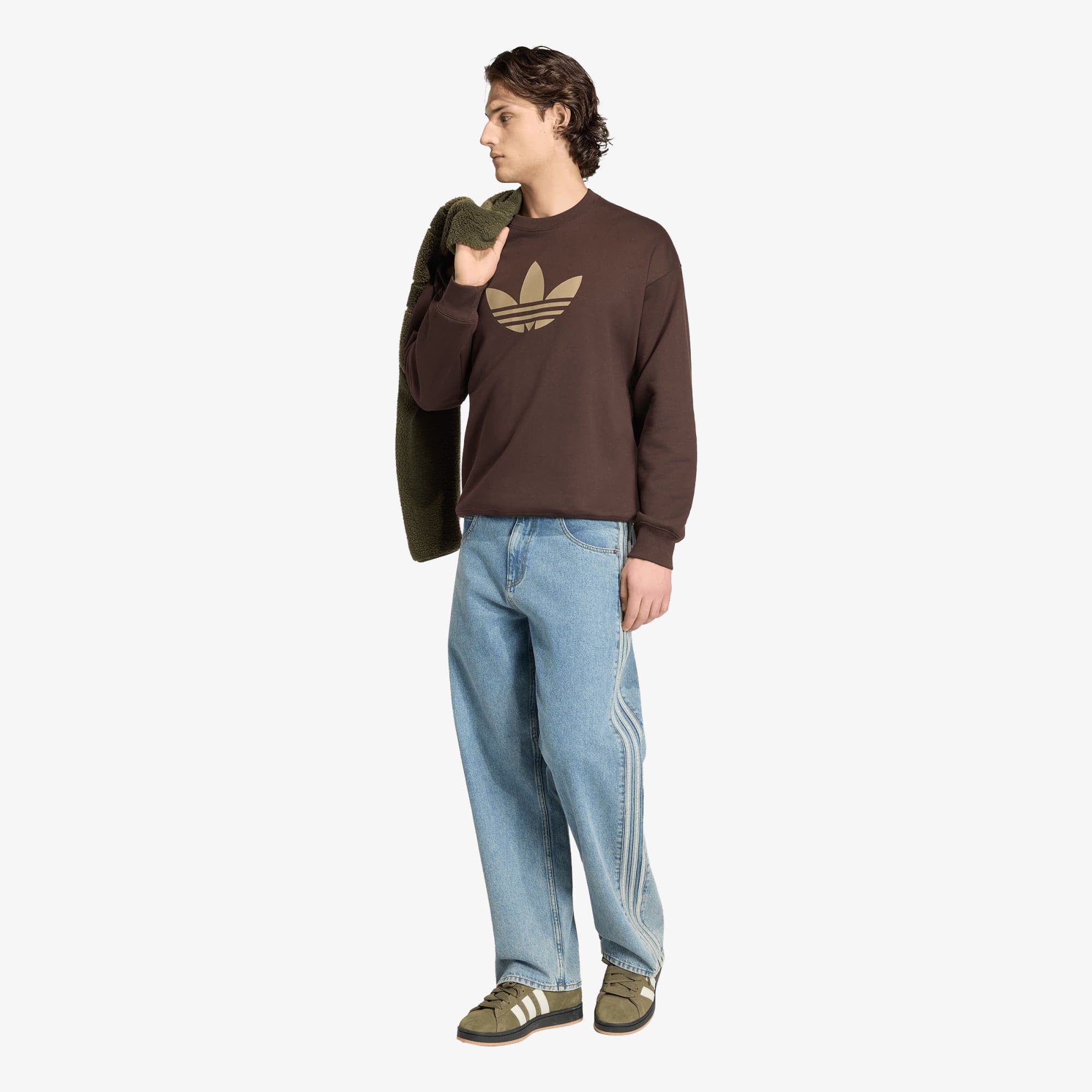 Jeans adidas Firebird Adicolor Denim Jeans MID-RISE Straight Leg 38 - adidas Originals - Modalova