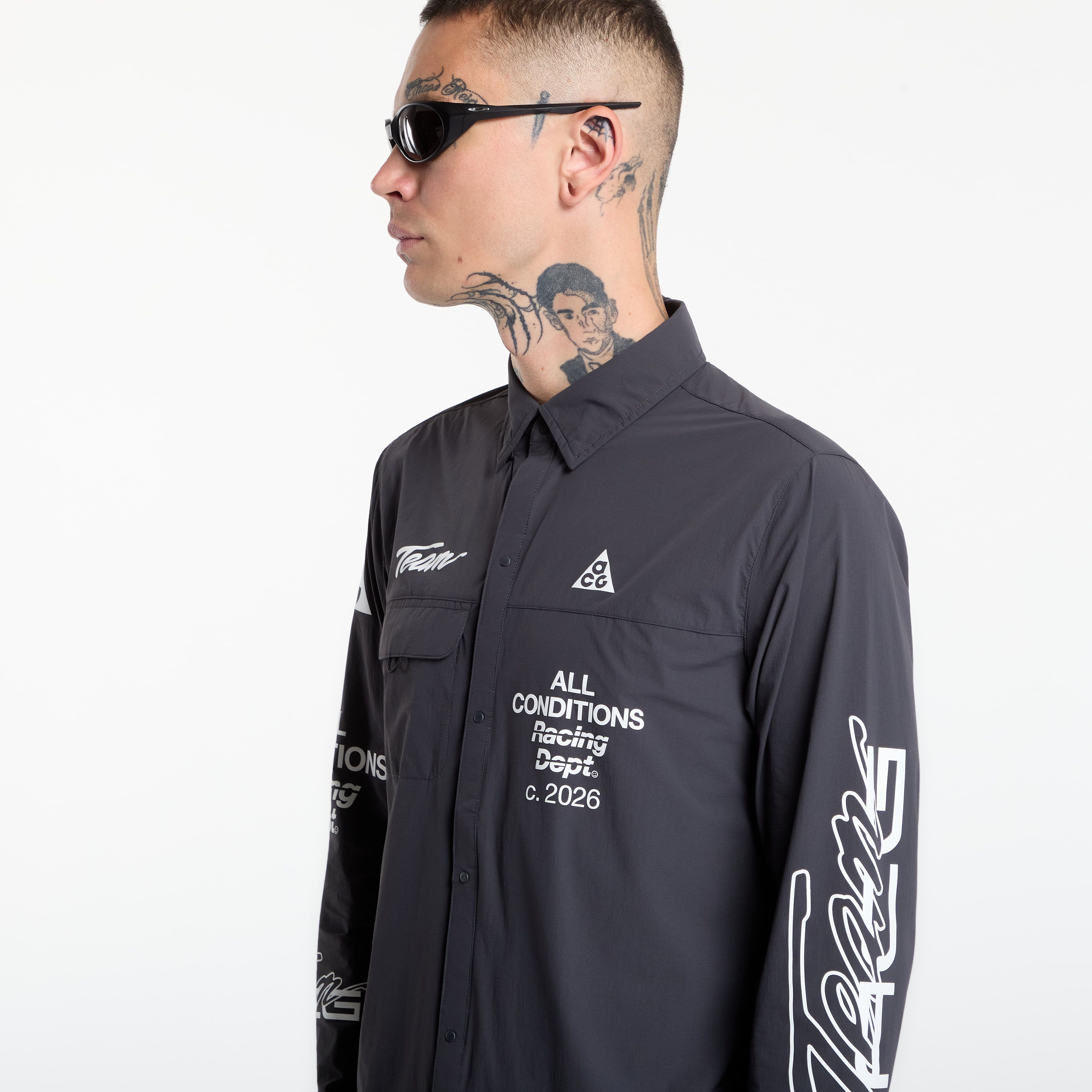 Camicia ACG Aireez Men's UV Protection Button-Up Long-Sleeve Graphic Top / XS - Nike - Modalova