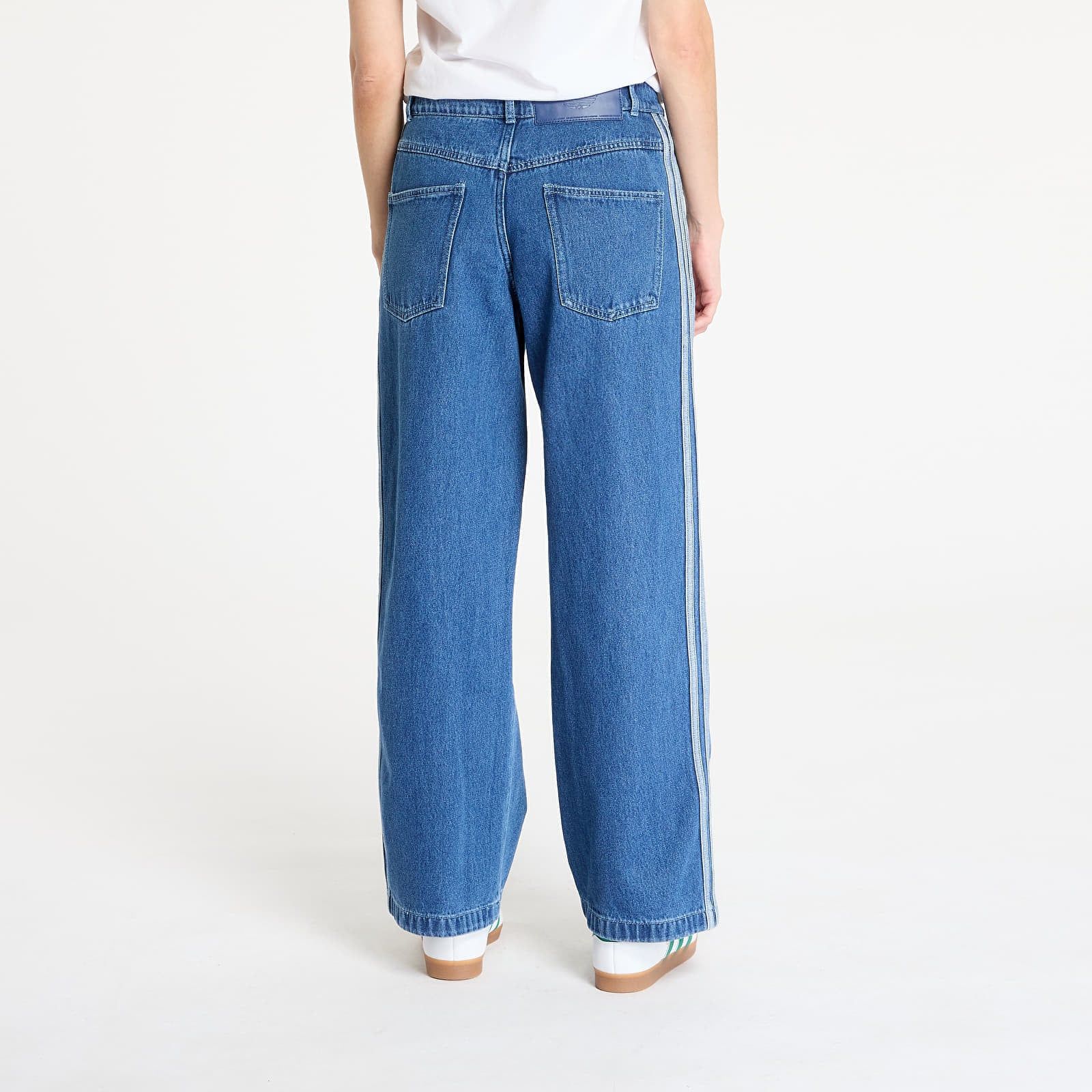 Jeans adidas Adicolor Denim 3 Stripes Track Pants 29/30 - adidas Originals - Modalova