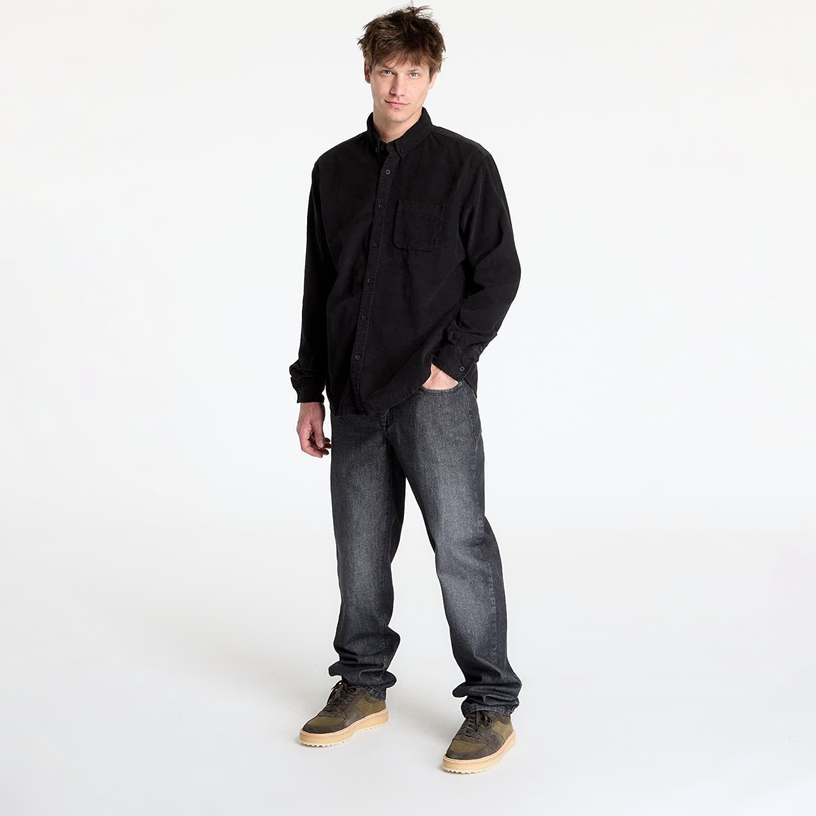 Camicia Corduroy Shirt M - Urban Classics - Modalova