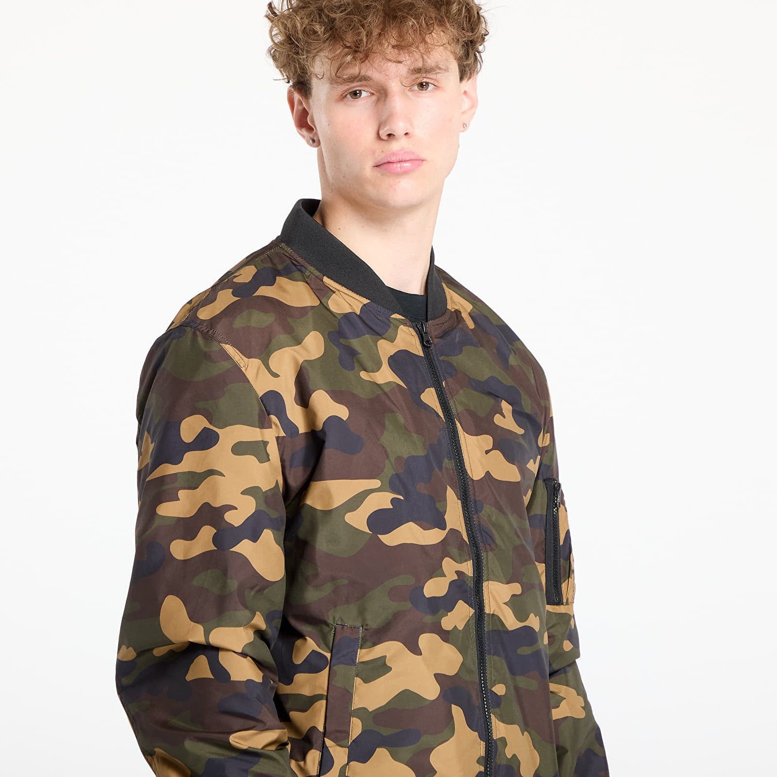 Giacca a vento Light Camo Bomber Jacket XL - Urban Classics - Modalova