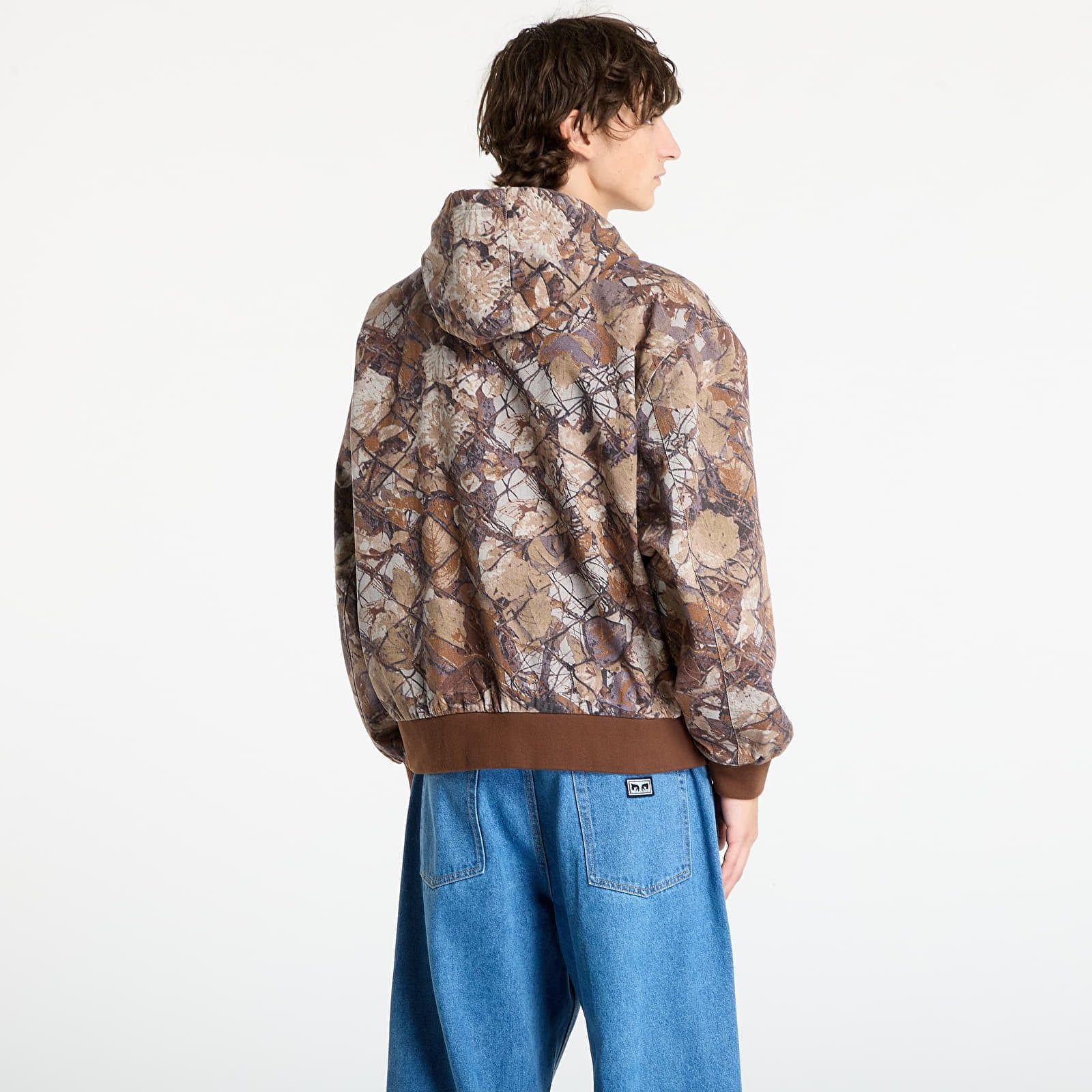 Giacca OBEY Glen Zip Up Jacket L - OBEY Clothing - Modalova